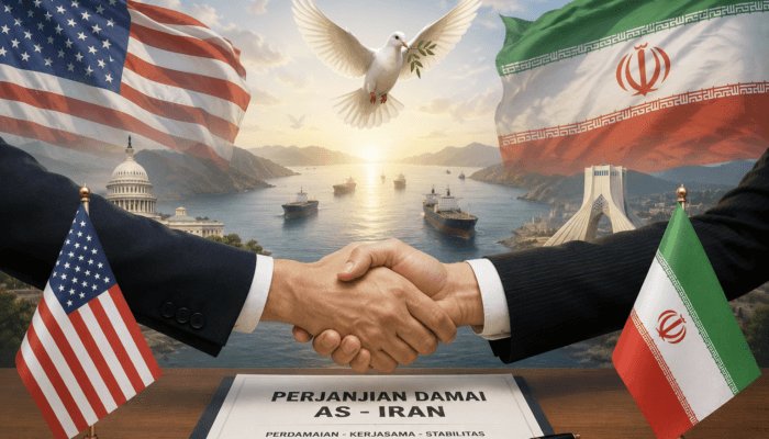 Harapan Baru Bagi Dunia Usai AS dan Iran Sepakati Perdamaian