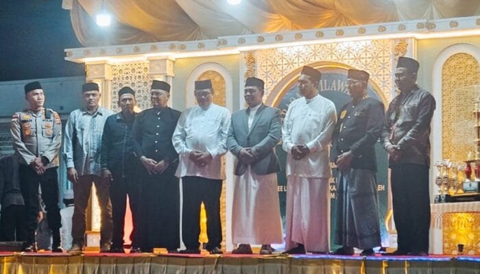 MTQ Tingkat Kemukiman Meuraxa Resmi Ditutup, Deah Glumpang Raih Juara Umum