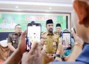Bupati Aceh Timur Luncurkan Aplikasi Si AZIS