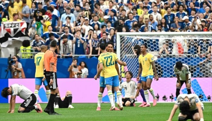 Drama Injury Time! Brasil Bangkit dari Jurang Kekalahan, Jepang Tersingkir di Menit Akhir