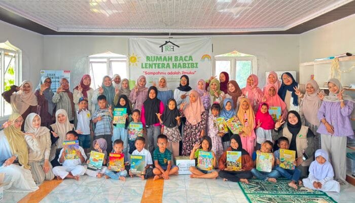 EduFun Bangun Literasi dan Interaksi Sosial Anak Lewat Kolaborasi Tiga Komunitas