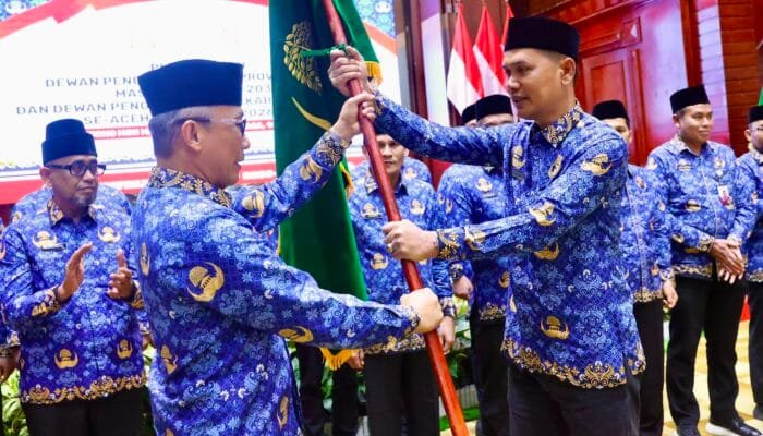 Sekda Aceh Muhammad Nasir Dilantik Jadi Ketua KORPRI Aceh