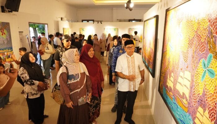 Pameran Tunggal “Jalur Rempah” Resmi Dibuka, Seni Lukis Hidupkan Kembali Jejak Peradaban Aceh dan Nusantara