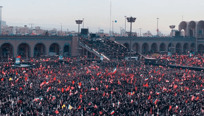 Lautan Pelayat Iringi Pemakaman Ayatollah Khamenei, Iran Tunjukkan Persatuan di Tengah Gejolak Timur Tengah