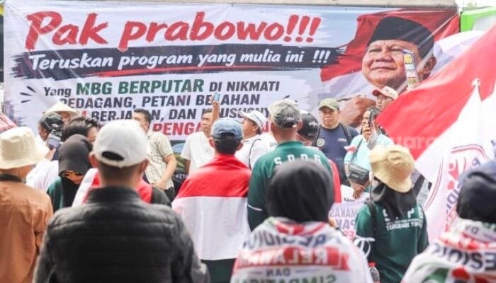 Demo Investor Dapur MBG, Massa Desak BGN Cabut Moratorium Pembangunan SPPG