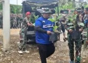 Dukung Ketahanan Pangan, Satgas TMMD Kodim 0102 Pidie Siapkan Kebun Sayur untuk Penerima RTLH