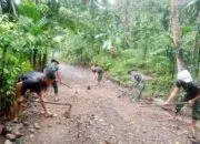 Progres Pembukaan Jalan TMMD di Aceh Selatan Capai 73 Persen