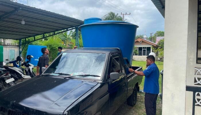 Perumdam Tirta Mountala Distribusi 270 Ribu Liter Air untuk Hadapi Kekeringan