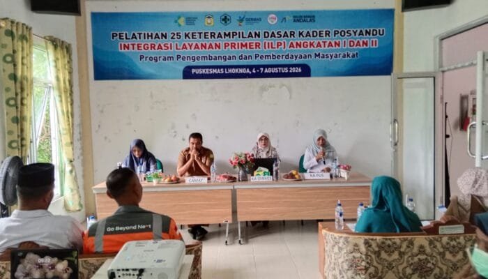 Puskesmas Lhoknga Tingkatkan Kompetensi Kader Posyandu, Tingkatkan Layanan Kesehatan Tingkat Gampong