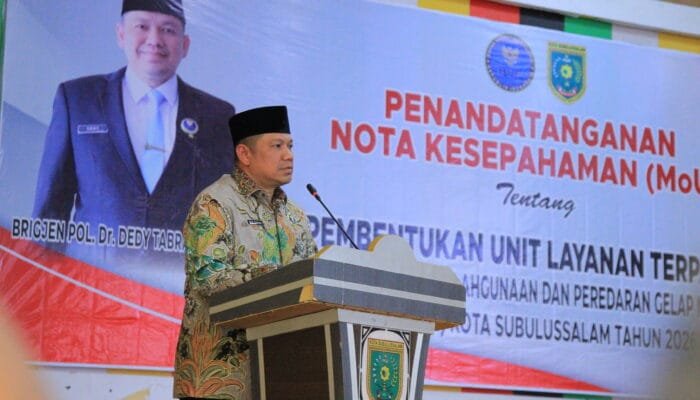 Prevalensi Penyalahguna Narkoba Capai 4,17 Juta Jiwa, BNNP Aceh Perkuat P4GN di Subulussalam