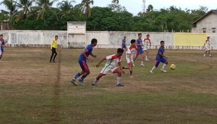 Turnamen HUT RI Gampong Leu Ue: Meurah FC Tampil Perkasa, Japakeh FC Takluk 3-1