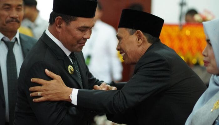 Hadiri PAW DPRK Aceh Besar, Syech Muharram Tekankan Amanah dan Perjuangan Aspirasi Rakyat