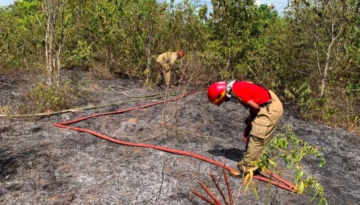 Karhutla Hanguskan Sekitar Tiga Hektare Lahan di Kuta Malaka