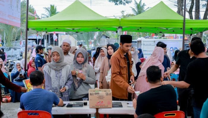 Gerakan Pangan Murah Hadir di Blang Bintang