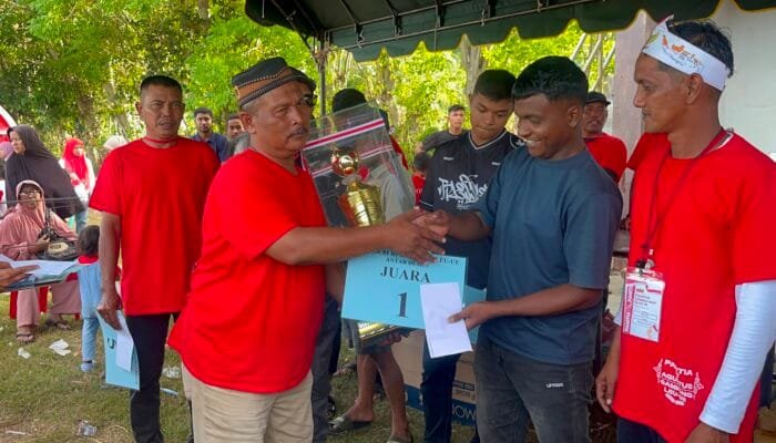 Gampong Leu Ue Bagikan Ratusan Hadiah dalam Perayaan HUT RI ke-81