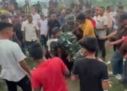 Ricuh Turnamen Sepak Bola di Aceh Utara, Wartawan Terlibat Insiden dengan Babinsa