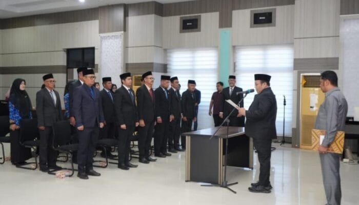 Wali Kota Sabang Lantik 11 Pejabat Eselon II