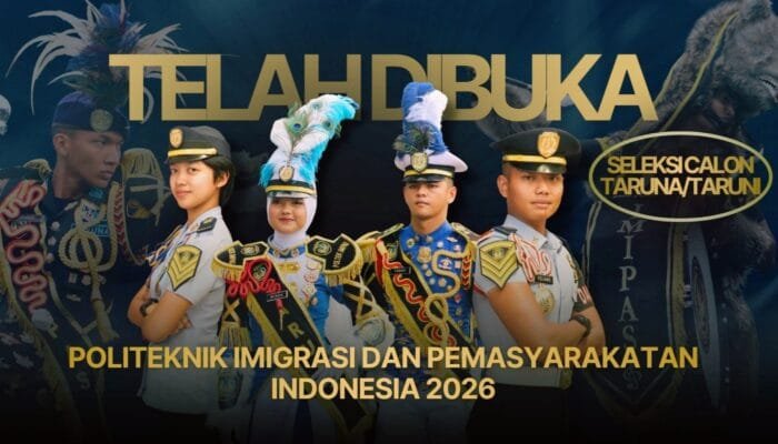 Seleksi Taruna Kemenimipas 2026 Dibuka, 405 Formasi Menanti Putra-Putri Terbaik Indonesia