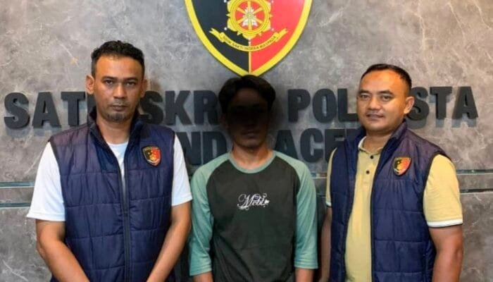 Diduga Gelapkan Uang Kios Rp68,6 Juta, Pemuda di Banda Aceh Ditahan Polisi