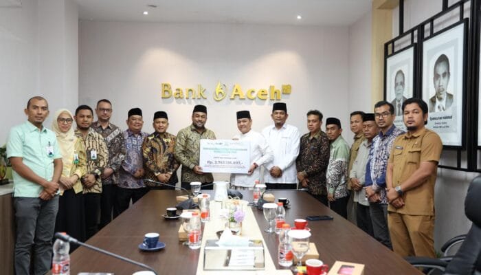 Bank Aceh Salurkan Zakat Perusahaan Rp11,94 Miliar, BMA Sebut Muzaki Terbesar di Aceh