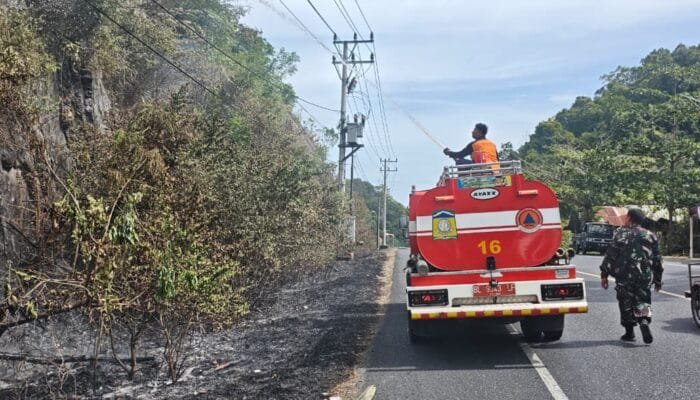 Cuaca Panas Picu Kebakaran di Leupung