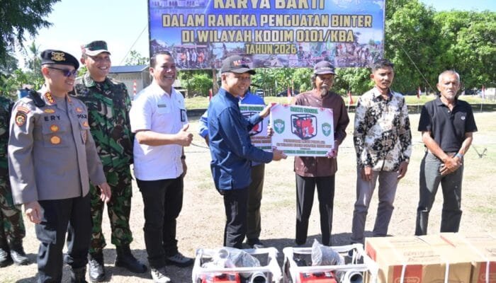 Plt Kadis Pertanian Aceh Besar: Dukungan TNI Sangat Berarti bagi Petani
