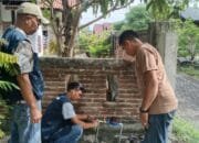 PDAM Tirta Mountala Cabang Darul Imarah Turunkan Tim Penertiban untuk Cegah Tunggakan