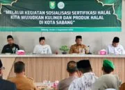 Sertifikasi Halal Bukan Sekadar Label, Jadi Nilai Tambah Produk Lokal Sabang