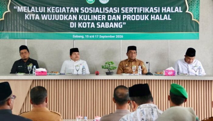 Sertifikasi Halal Bukan Sekadar Label, Jadi Nilai Tambah Produk Lokal Sabang