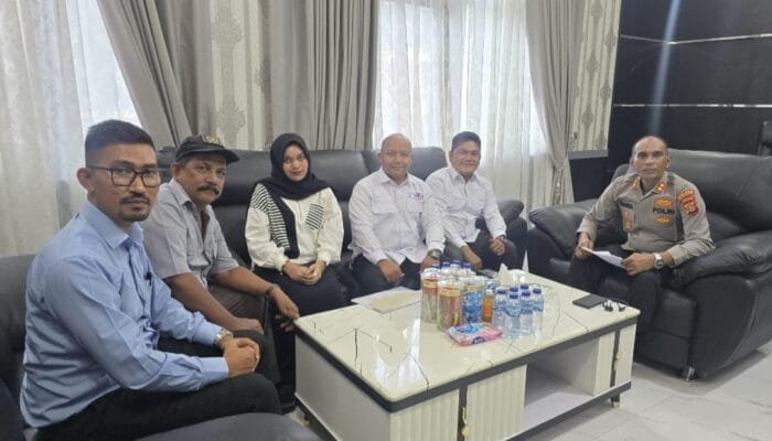 Kapolres Aceh Besar Sambut Baik Aiudiensi Pengurus SMSI Aceh Besar