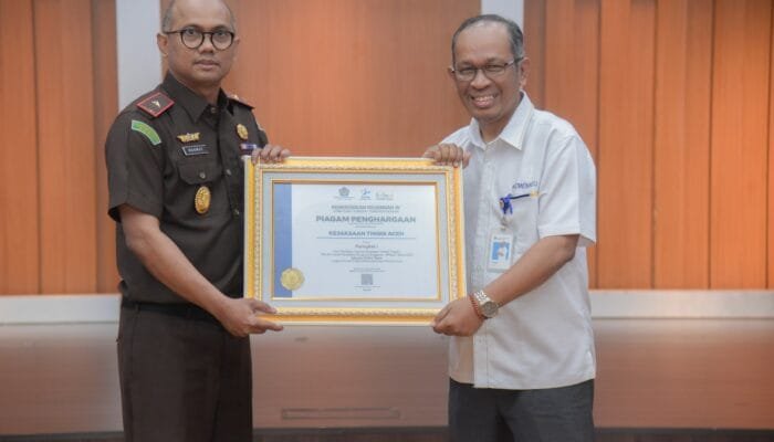 Kejati Aceh Peringkat Terbaik Pengelolaan Keuangan Negara