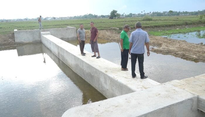 Bendungan Lamtimpeung Hidupkan Asa Petani untuk Panen Dua Kali
