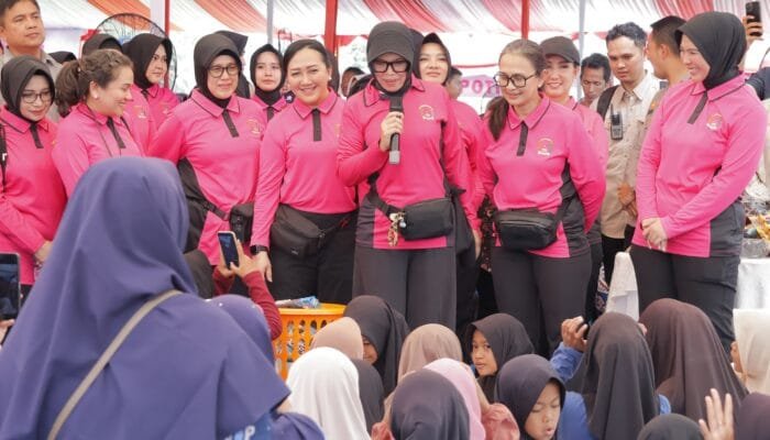 Kids Corner Bhayangkari Peduli Hadirkan Keceriaan bagi Anak-anak Aceh Tamiang