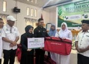 Tingkatkan Pemantauan Gizi Anak Pascabencana di Bireuen, LKC DD Aceh Salurkan 20 Anthropometry Kit