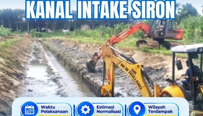 Perumdam Tirta Mountala Jadwalkan Pembersihan Intake Siron 30 September