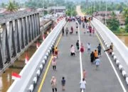 Jembatan Baru Krueng Tingkeum Kutablang Resmi Beroperasi