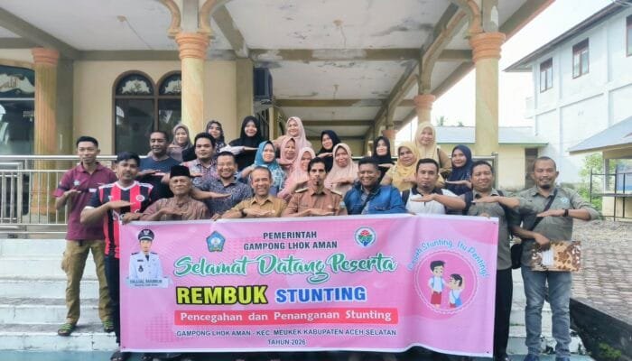 Camat Meukek Ajak Masyarakat Bersama Cegah Stunting