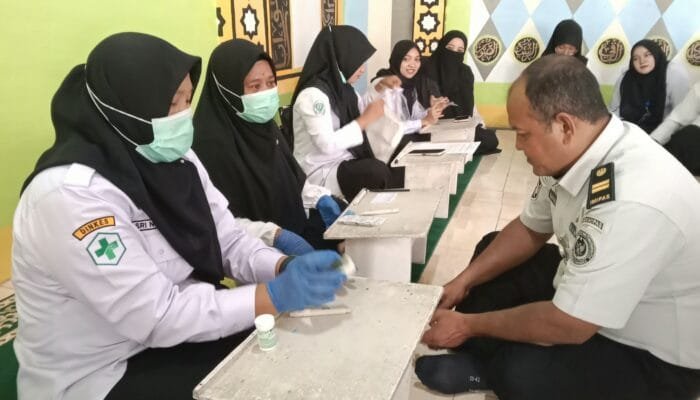 Puskesmas Lhoknga Gelar CKG dan Skrining TBC bagi Warga Binaan Lapas