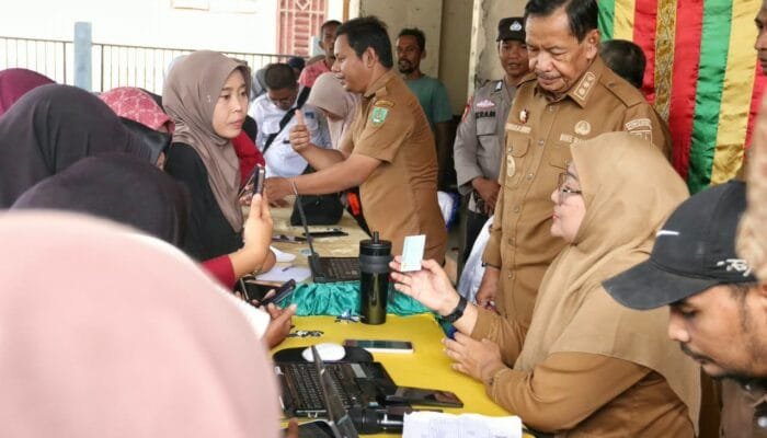 Wakil Wali Kota Sabang Pantau Aktivasi IKD di Paya Seunara