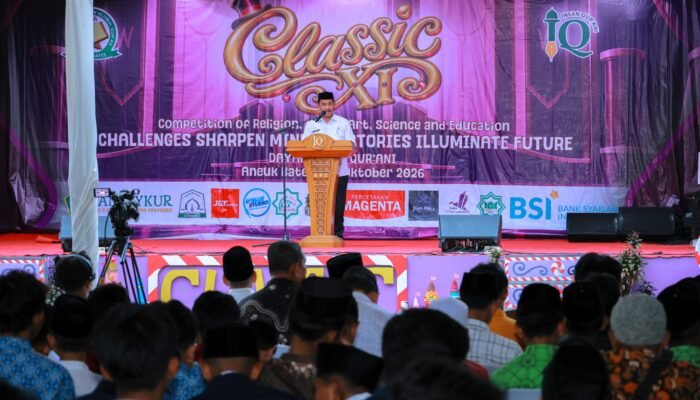 Tutup CLASSIC XI, Wakil Bupati Aceh Besar Ajak Santri Insan Qurani Terus Ukir Prestasi
