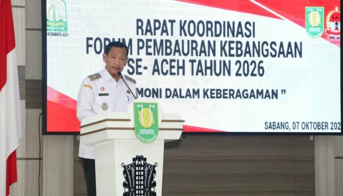 Wakil Wali Kota Sabang: Keberagaman Harus Jadi Kekuatan untuk Jaga Persatuan Aceh