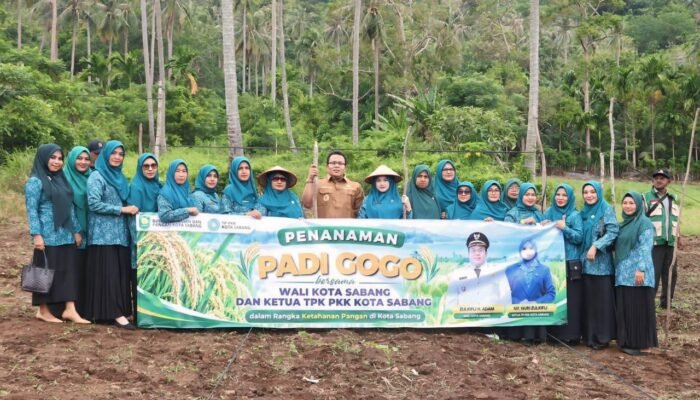 Wali Kota Sabang Minta Pendampingan Petani Padi Gogo Ditingkatkan