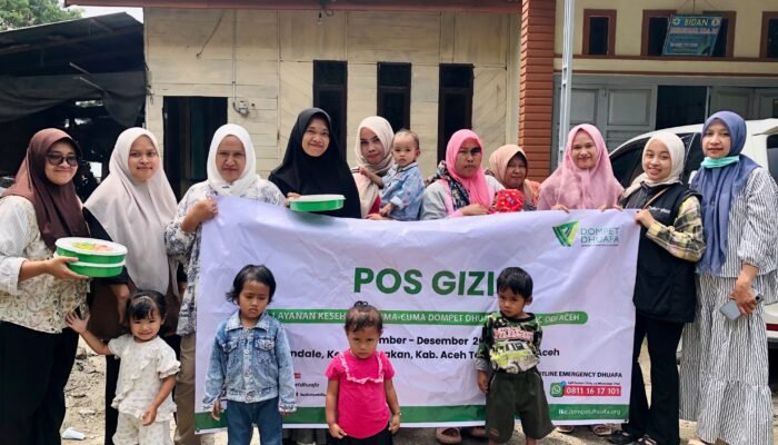 Pulihkan Gizi Balita Pascabencana, LKC DD Aceh Dampingi Keluarga di Dua Desa Aceh Tengah