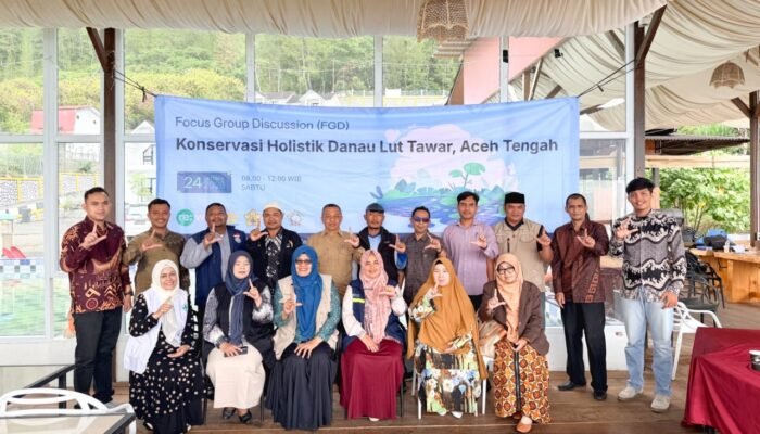 PKGB USK Gelar FGD Konservasi Holistik Danau Lut Tawar Aceh Tengah di Gayo Belangi Resort