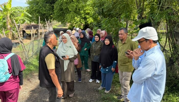 Kolaborasi Dinas Pertanian Aceh Besar dan FKH USK Hadirkan Pelayanan Kesehatan Hewan