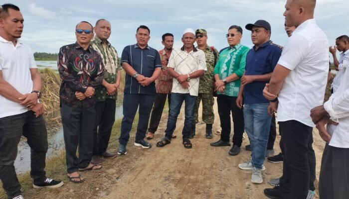 Pemkab Aceh Utara dan Satgassus Bidik 40 Hektare Lahan Tambak untuk Sawah Baru