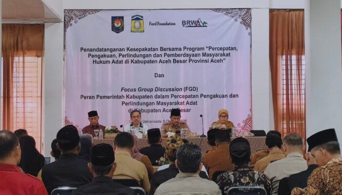 Wakil Bupati Aceh Besar Tegaskan Hak Masyarakat Adat Harus Mendapat Perlindungan