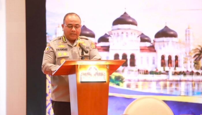 Irwasda Polda Aceh Ikuti Sosialisasi Tindak Pidana Sektor Jasa Keuangan