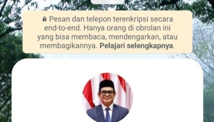 Nomor WhatsApp Palsu Catut Nama Plt Sekda Aceh, Masyarakat Diminta Waspada
