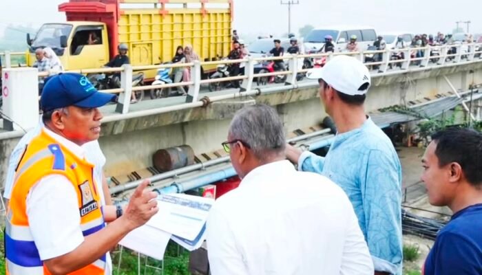 Tanggapi Usulan Ngon Wan, Kadishub Aceh Tinjau Simpang Jembatan Cot Irie